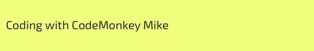 Coding with CodeMonkey Mike